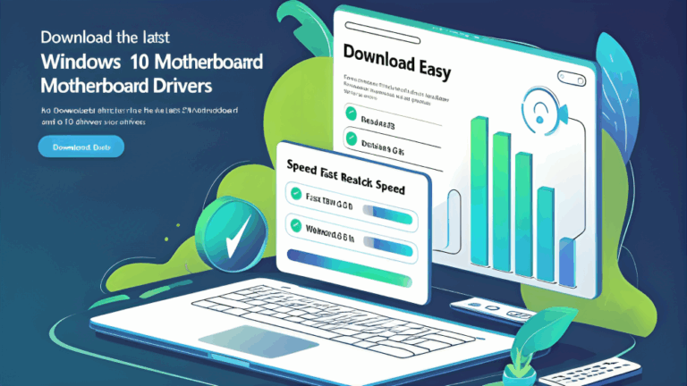 Latest Windows 10 Motherboard Drivers Download Fast and Easy